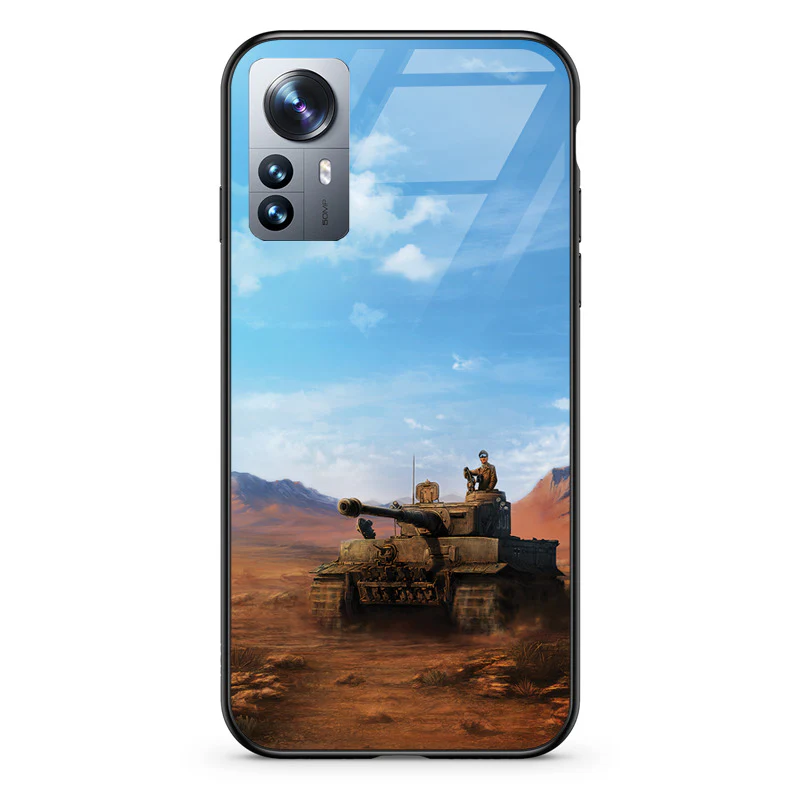 Glass Phone Case Tiger Tank - Image 77