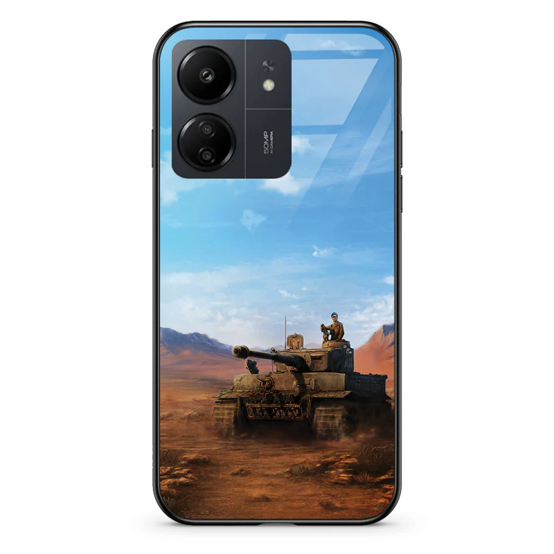 Glass Phone Case Tiger Tank - Image 91