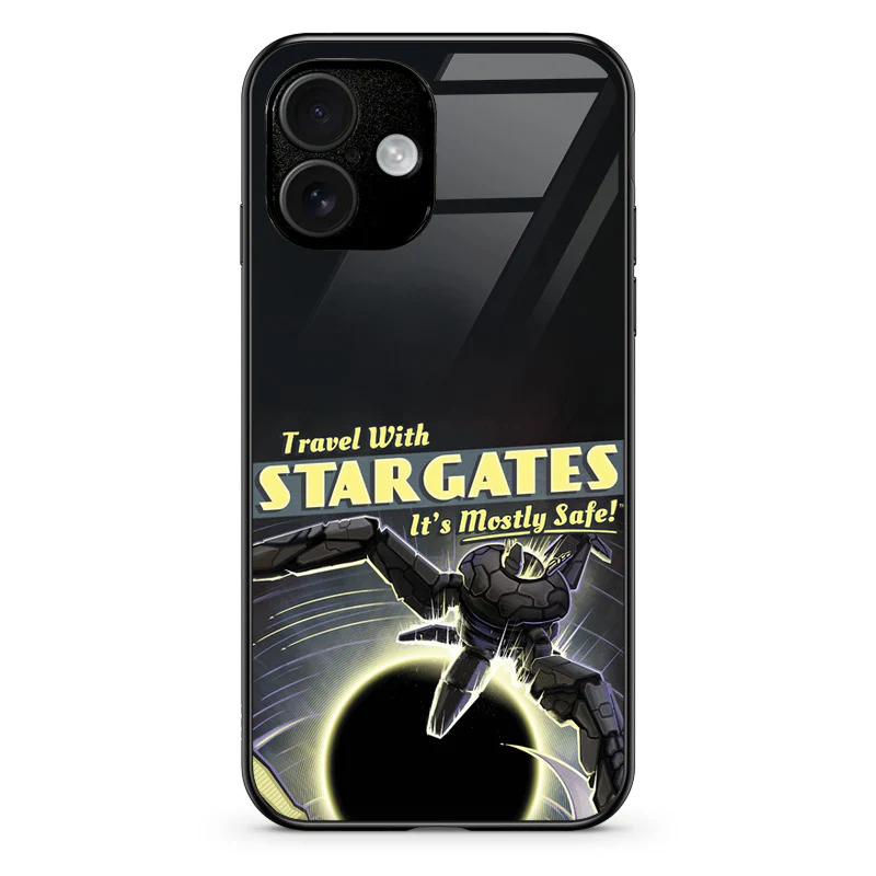 Glass Phone Case Travel with Stargates - Image 106