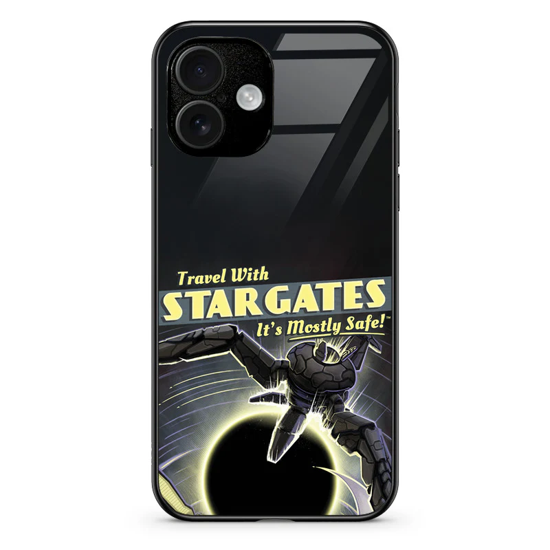 Glass Phone Case Travel with Stargates - Image 131