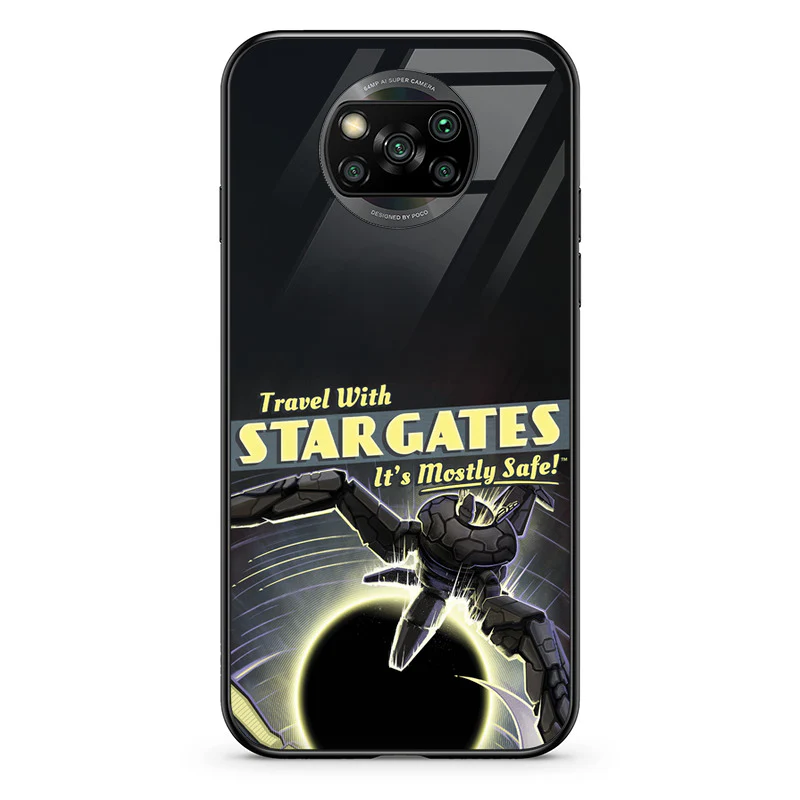 Glass Phone Case Travel with Stargates - Image 30