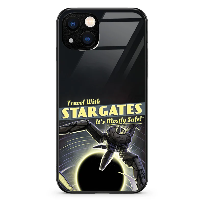 Glass Phone Case Travel with Stargates - Image 32