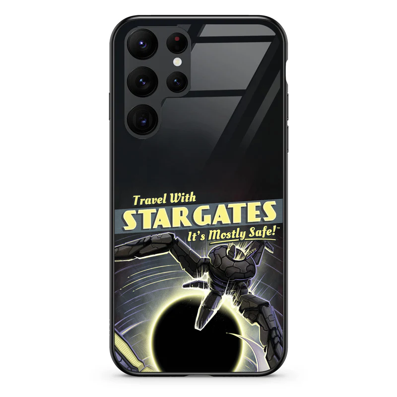 Glass Phone Case Travel with Stargates - Image 58