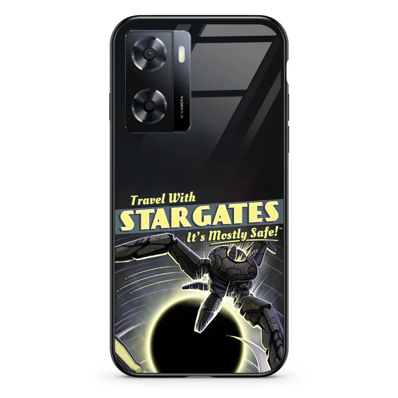 Glass Phone Case Travel with Stargates - Image 69