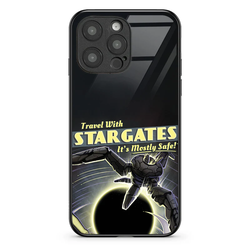 Glass Phone Case Travel with Stargates - Image 80