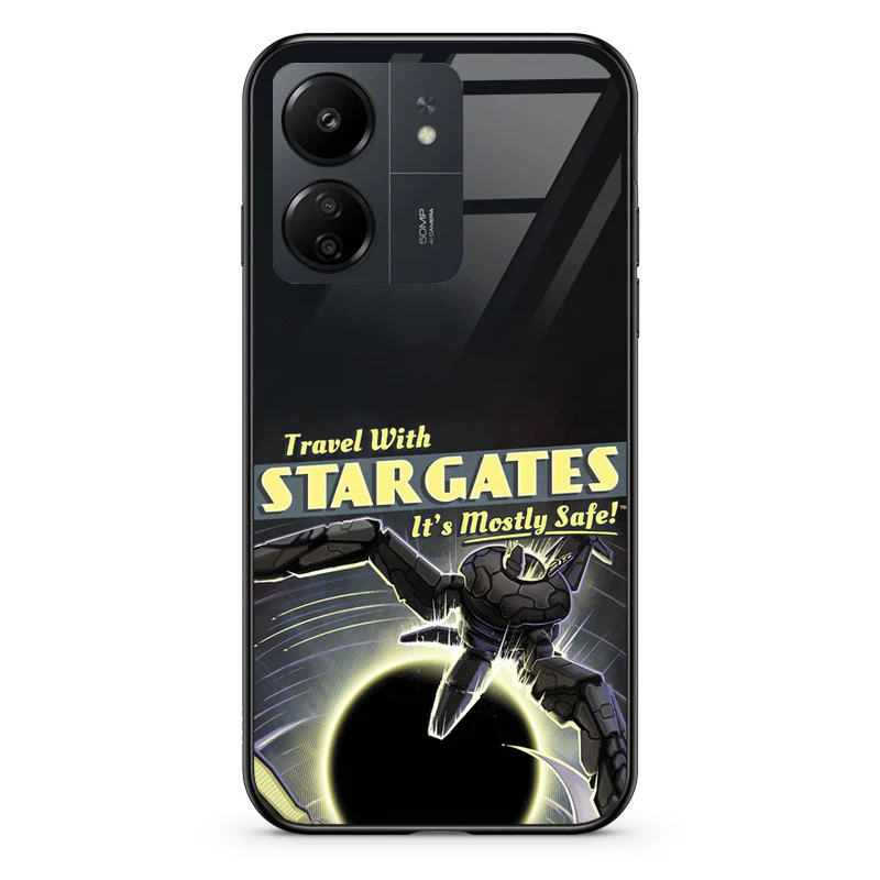 Glass Phone Case Travel with Stargates - Image 91