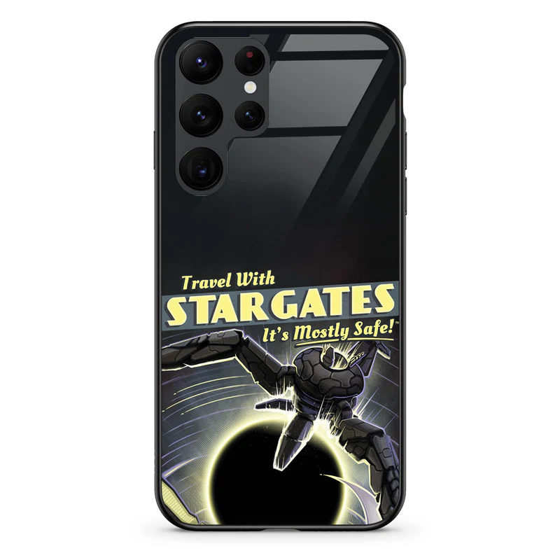 Glass Phone Case Travel with Stargates - Image 95