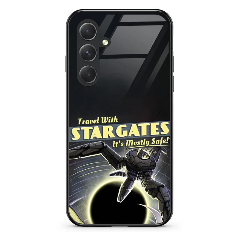 Glass Phone Case Travel with Stargates - Image 99