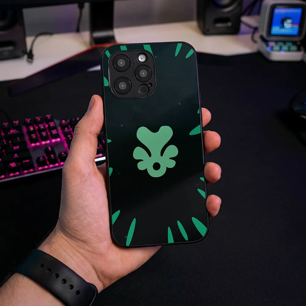Glass Phone Case Will's Shop Emblem - Image 2
