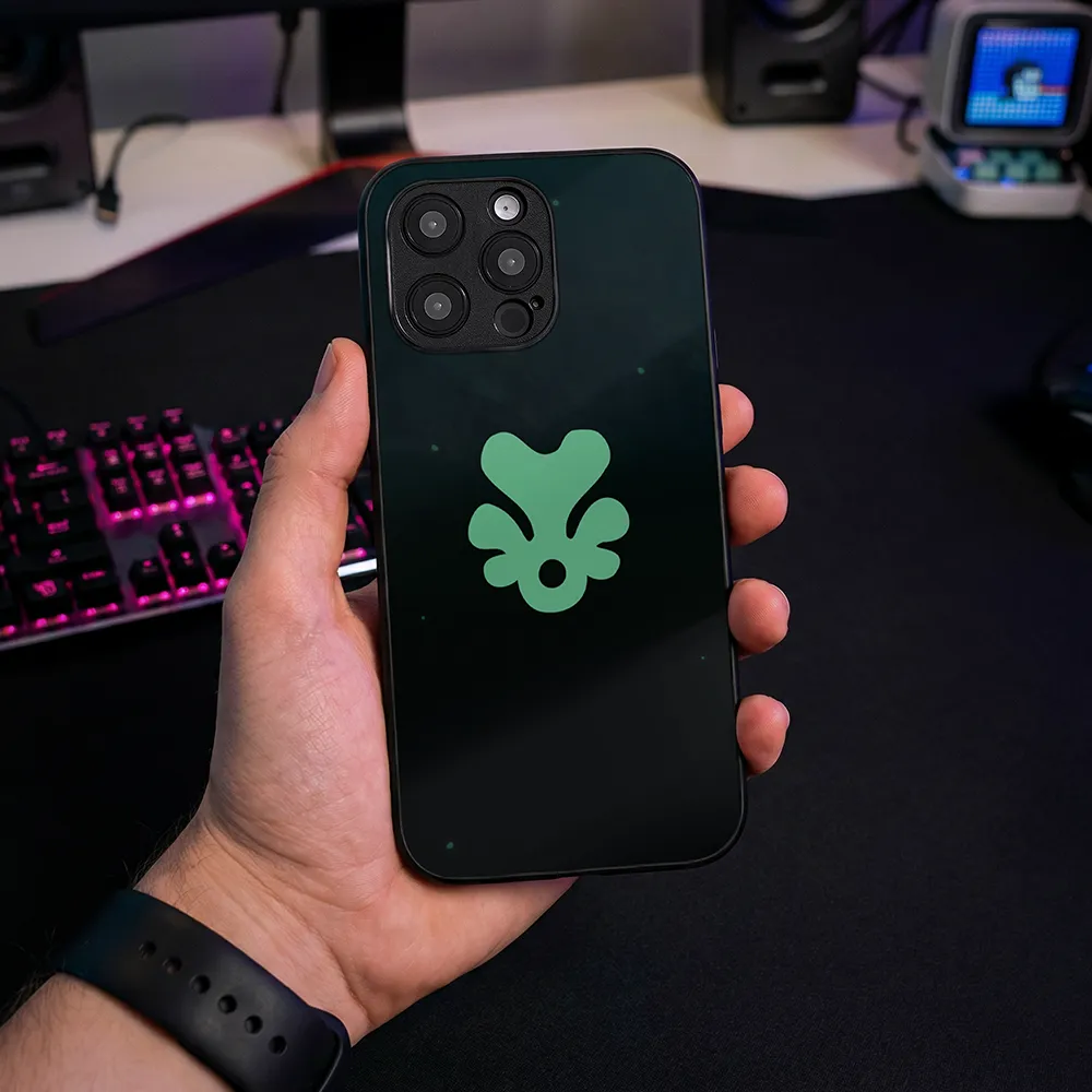 Glass Phone Case Will's Shop Emblem - Image 2