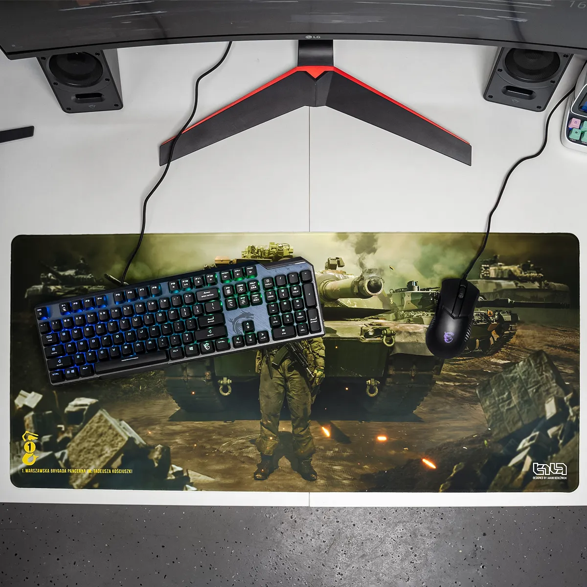 Mousepad 1ST Warsaw Armoured Brigade Tadeusz Kościuszko 1 - Image 11