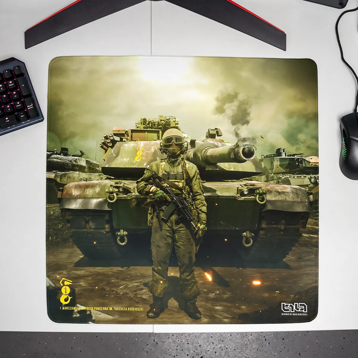 Mousepad 1ST Warsaw Armoured Brigade Tadeusz Kościuszko 1 - Image 17