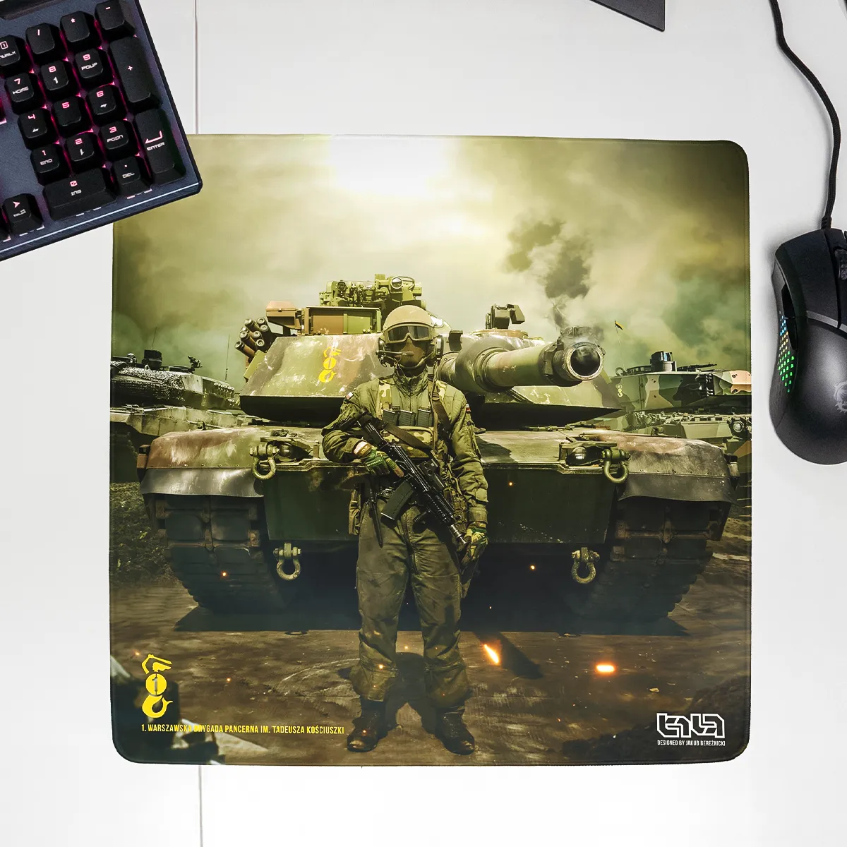 Mousepad 1ST Warsaw Armoured Brigade Tadeusz Kościuszko 1 - Image 21
