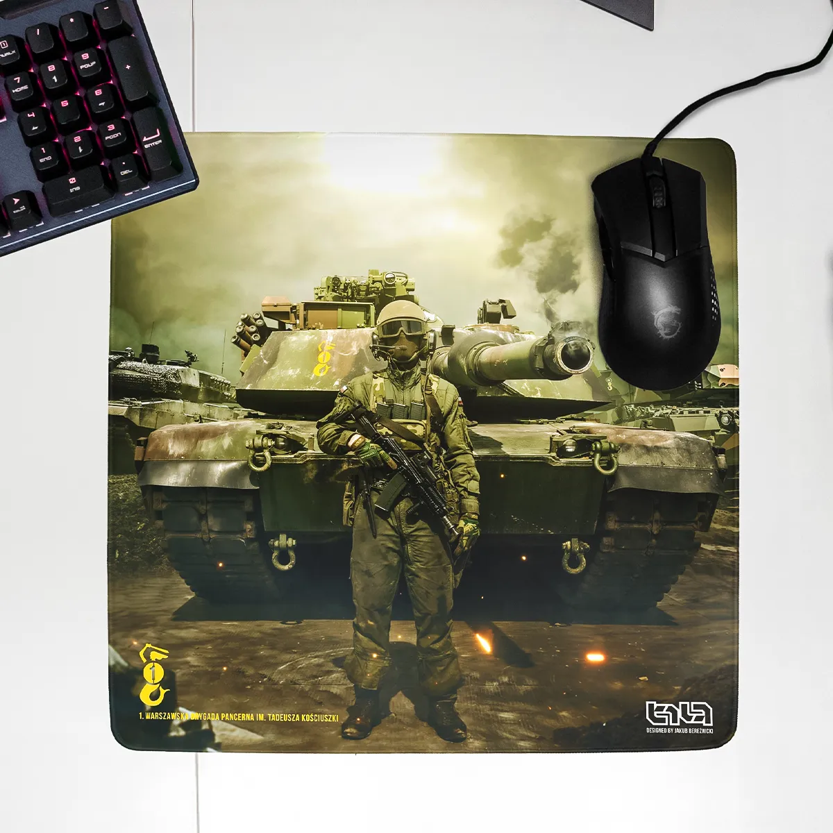 Mousepad 1ST Warsaw Armoured Brigade Tadeusz Kościuszko 1 - Image 24