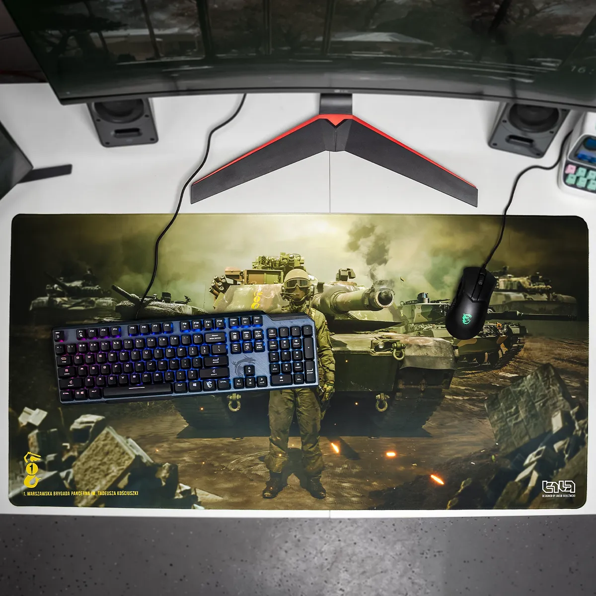 Mousepad 1ST Warsaw Armoured Brigade Tadeusz Kościuszko 1 - Image 6