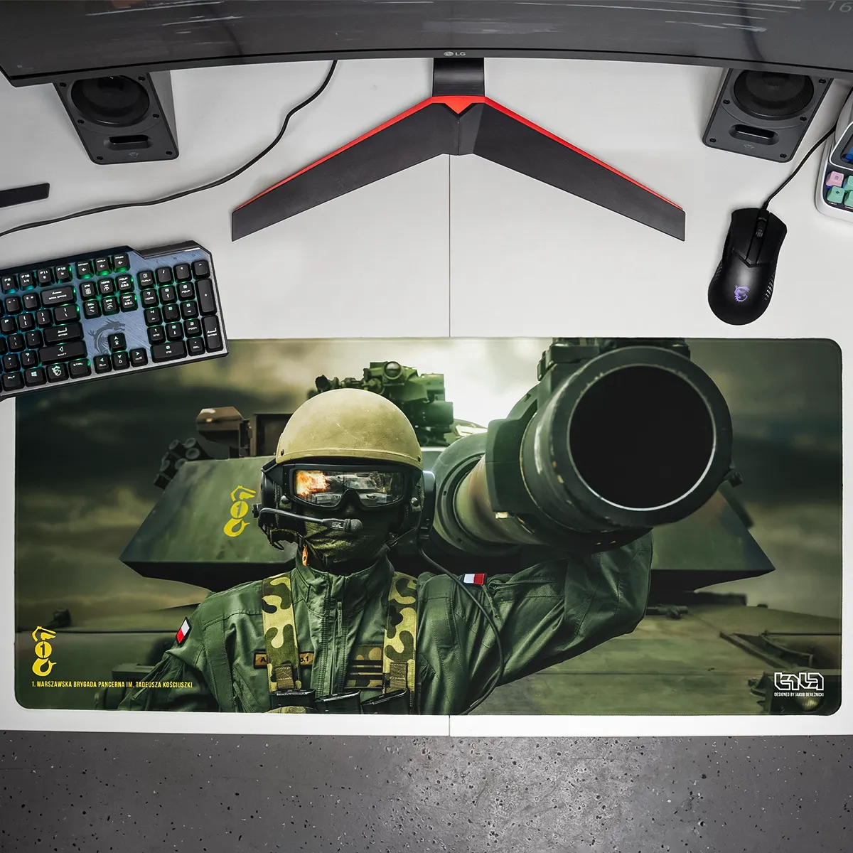 Mousepad 1ST Warsaw Armoured Brigade Tadeusz Kościuszko 2 - Image 7