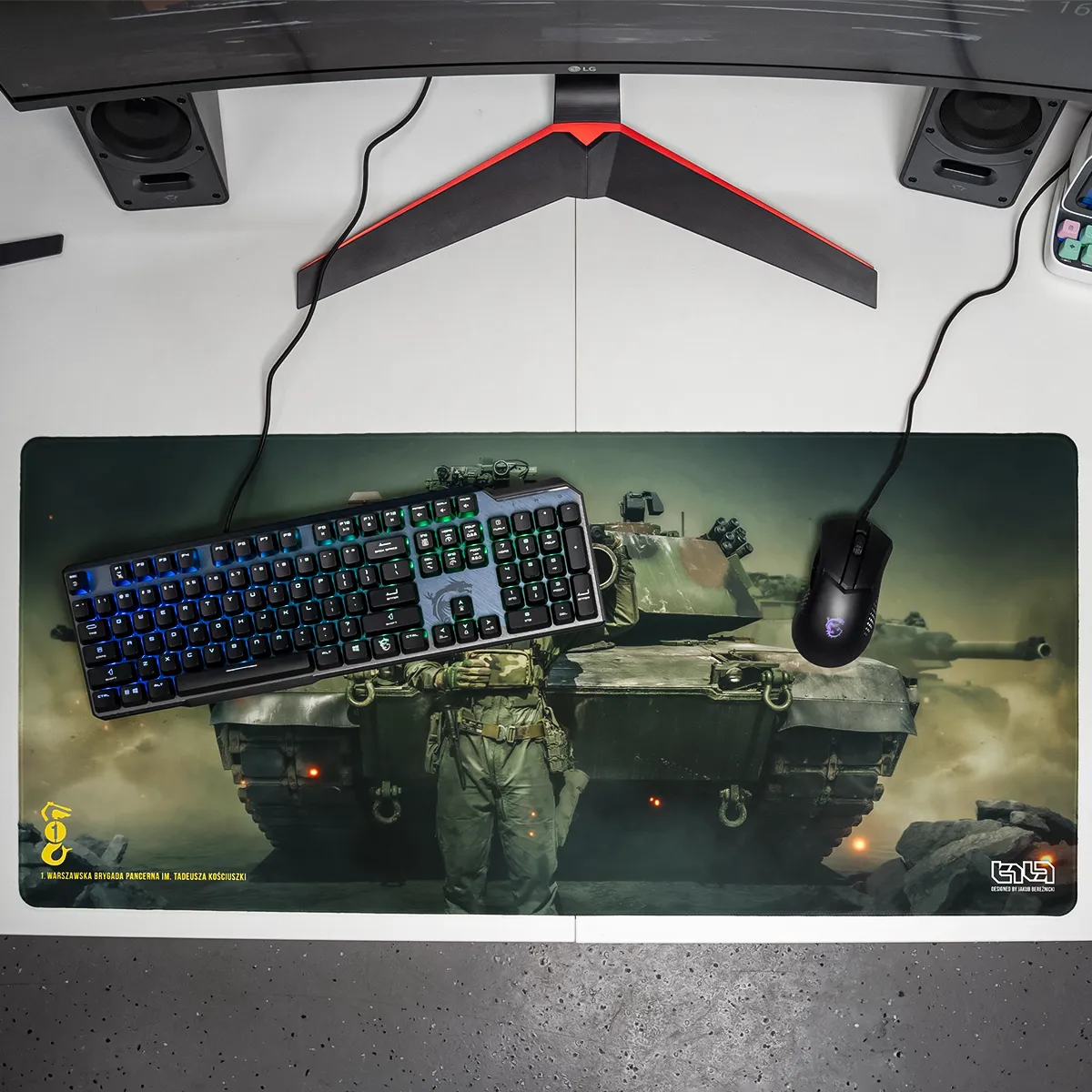Mousepad 1ST Warsaw Armoured Brigade Tadeusz Kościuszko 3 - Image 11