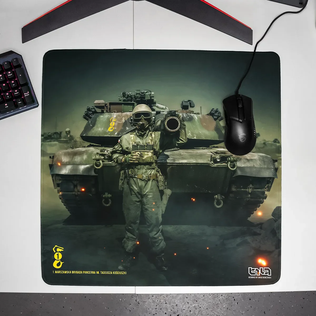 Mousepad 1ST Warsaw Armoured Brigade Tadeusz Kościuszko 3 - Image 20