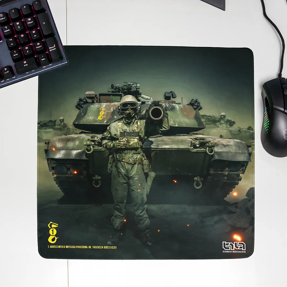 Mousepad 1ST Warsaw Armoured Brigade Tadeusz Kościuszko 3 - Image 21