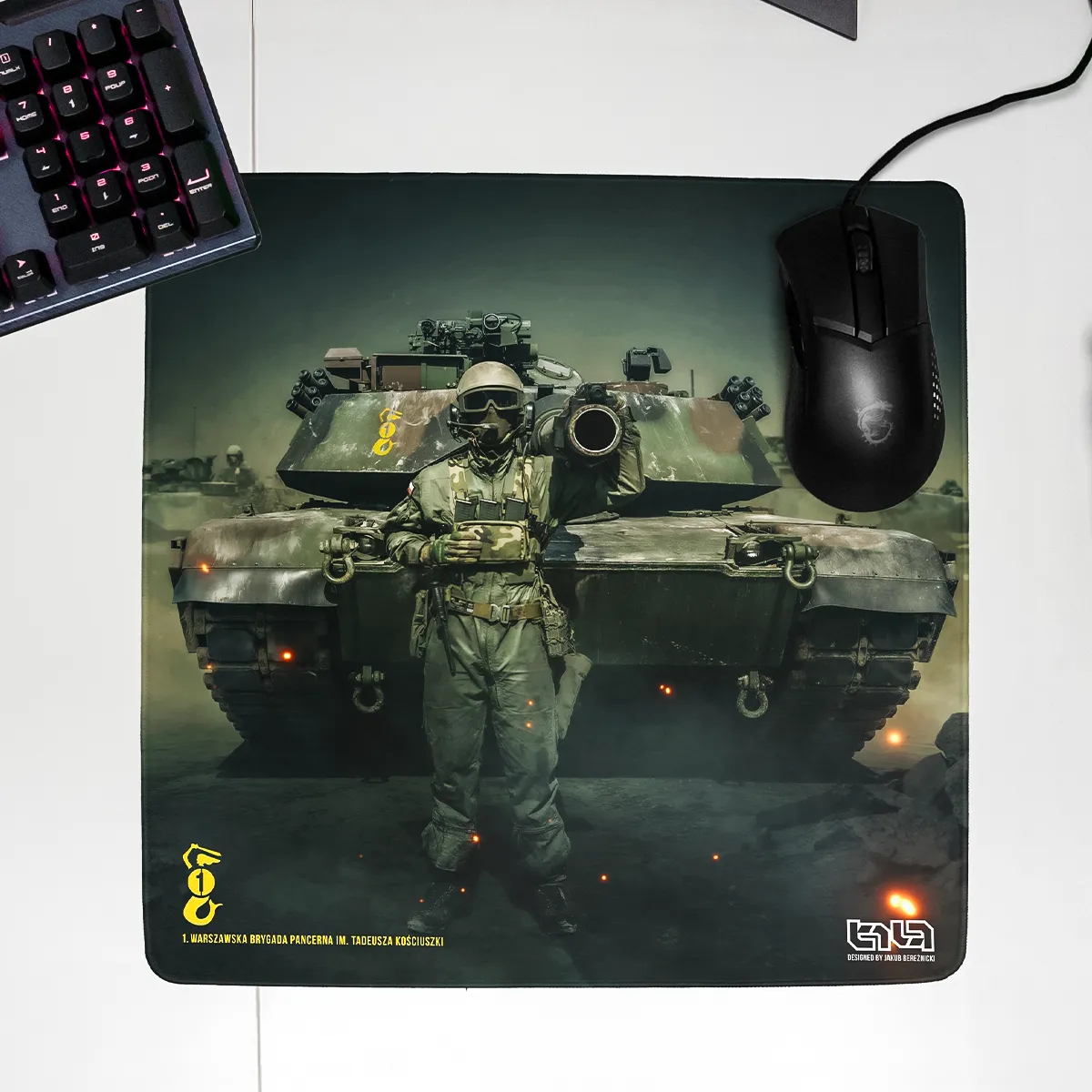 Mousepad 1ST Warsaw Armoured Brigade Tadeusz Kościuszko 3 - Image 24