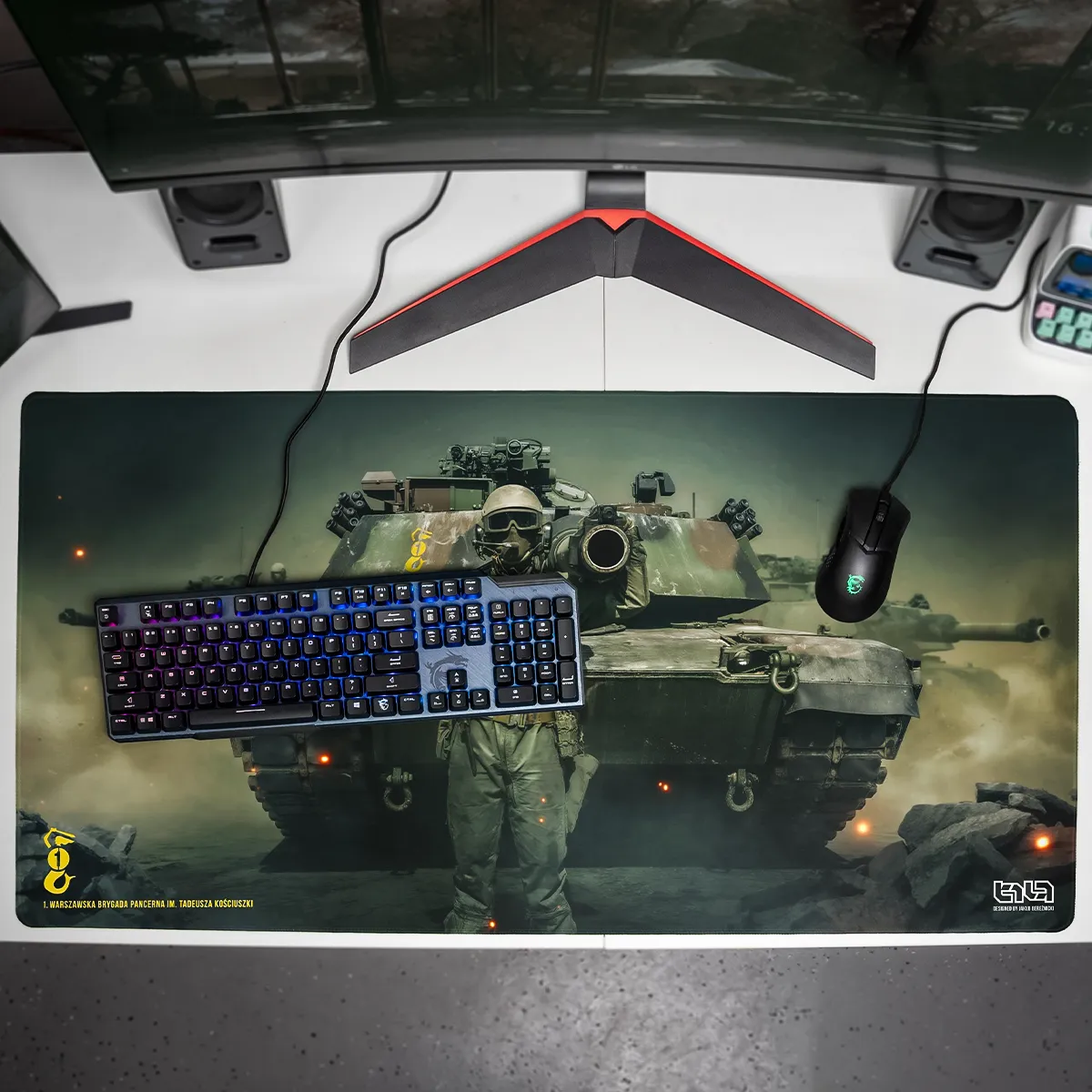 Mousepad 1ST Warsaw Armoured Brigade Tadeusz Kościuszko 3 - Image 6