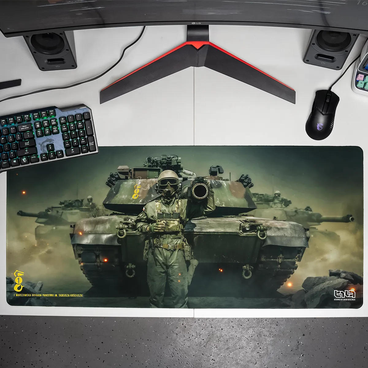 Mousepad 1ST Warsaw Armoured Brigade Tadeusz Kościuszko 3 - Image 7