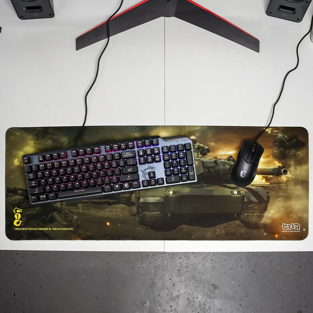 Mousepad 1ST Warsaw Armoured Brigade Tadeusz Kościuszko 4 - Image 16