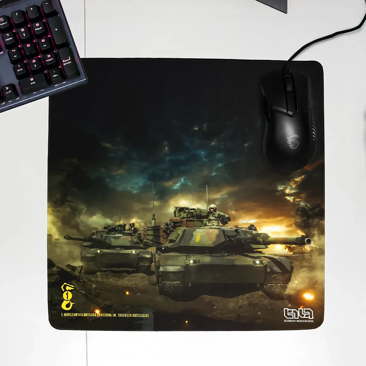 Mousepad 1ST Warsaw Armoured Brigade Tadeusz Kościuszko 4 - Image 24