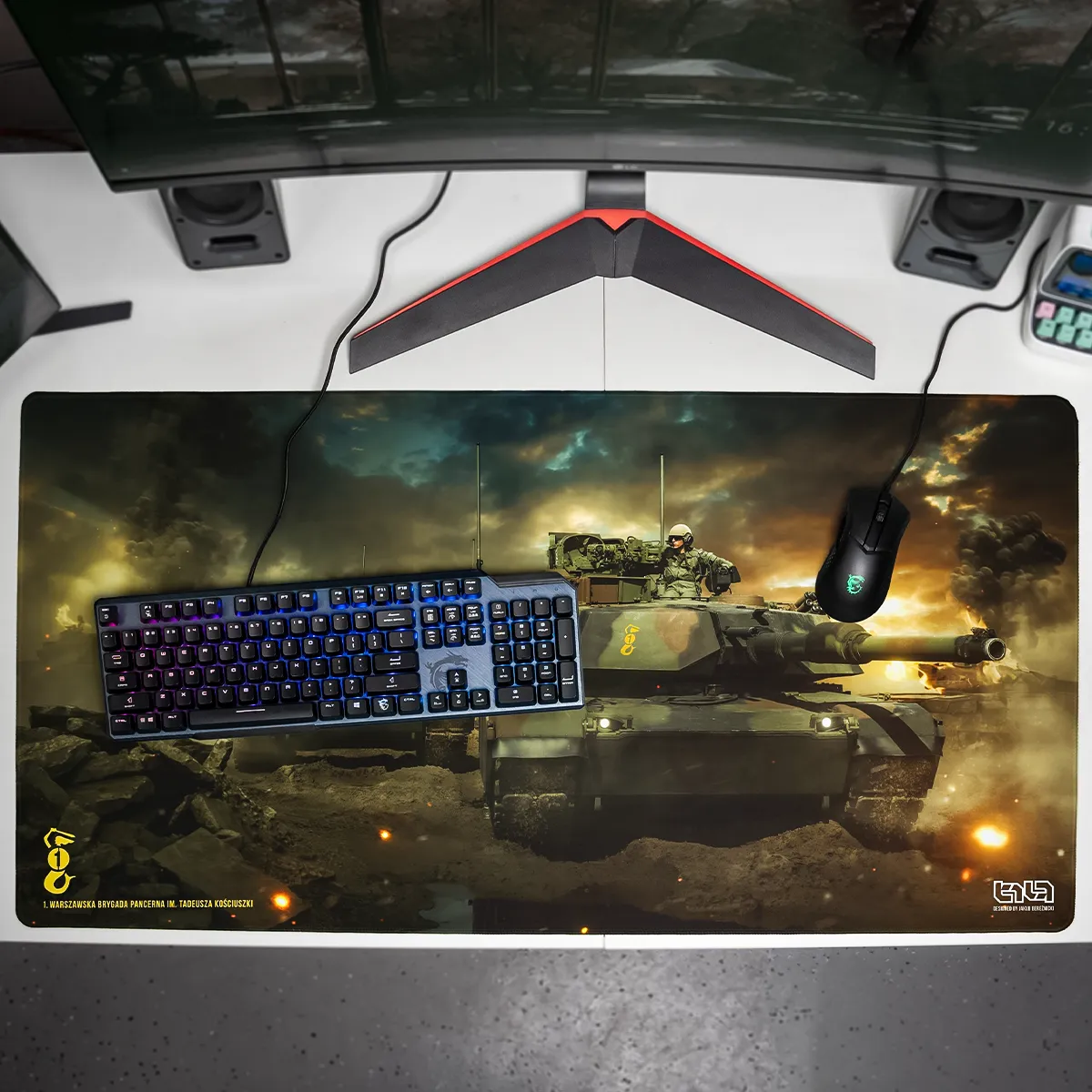 Mousepad 1ST Warsaw Armoured Brigade Tadeusz Kościuszko 4 - Image 6