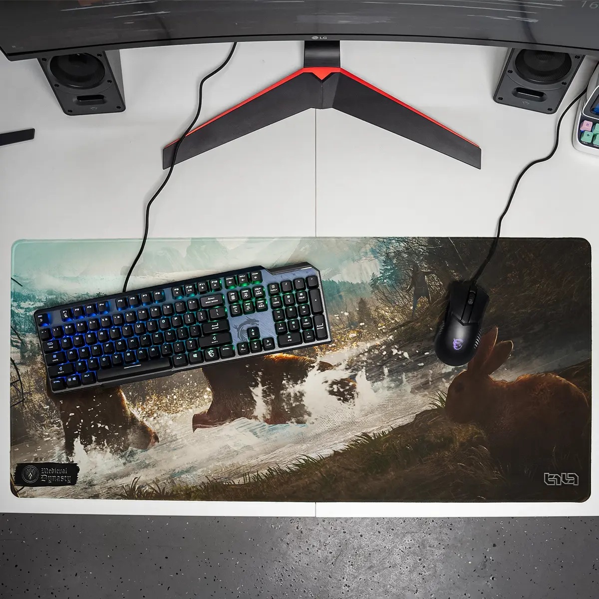 Mousepad Bear Fight - Image 11