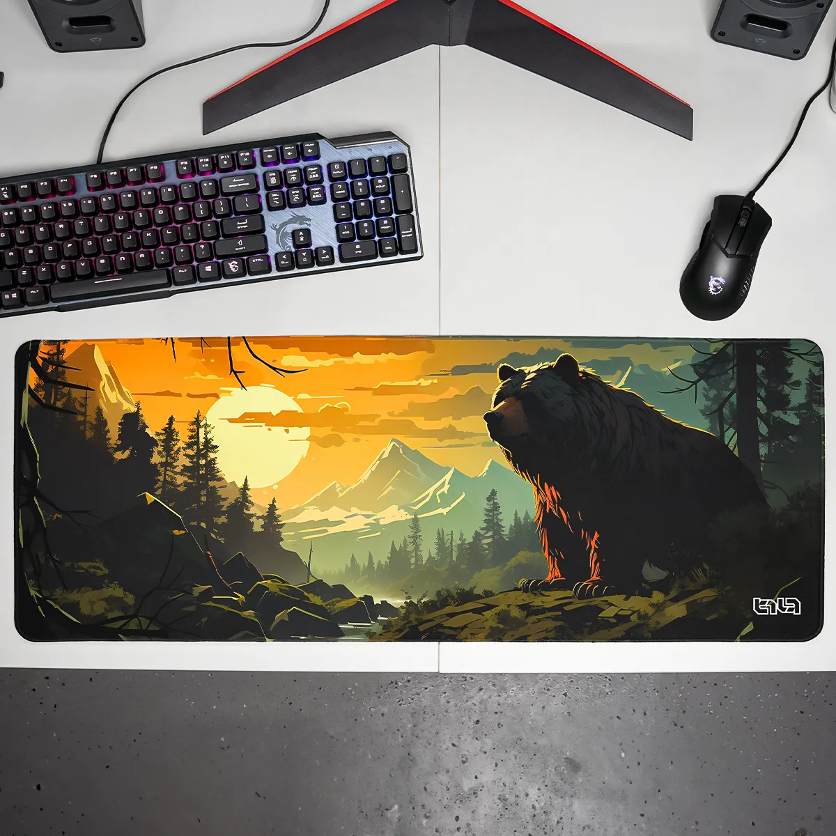 Mousepad Bear Forest - Image 12