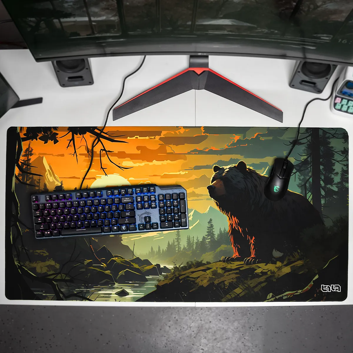 Mousepad Bear Forest - Image 6