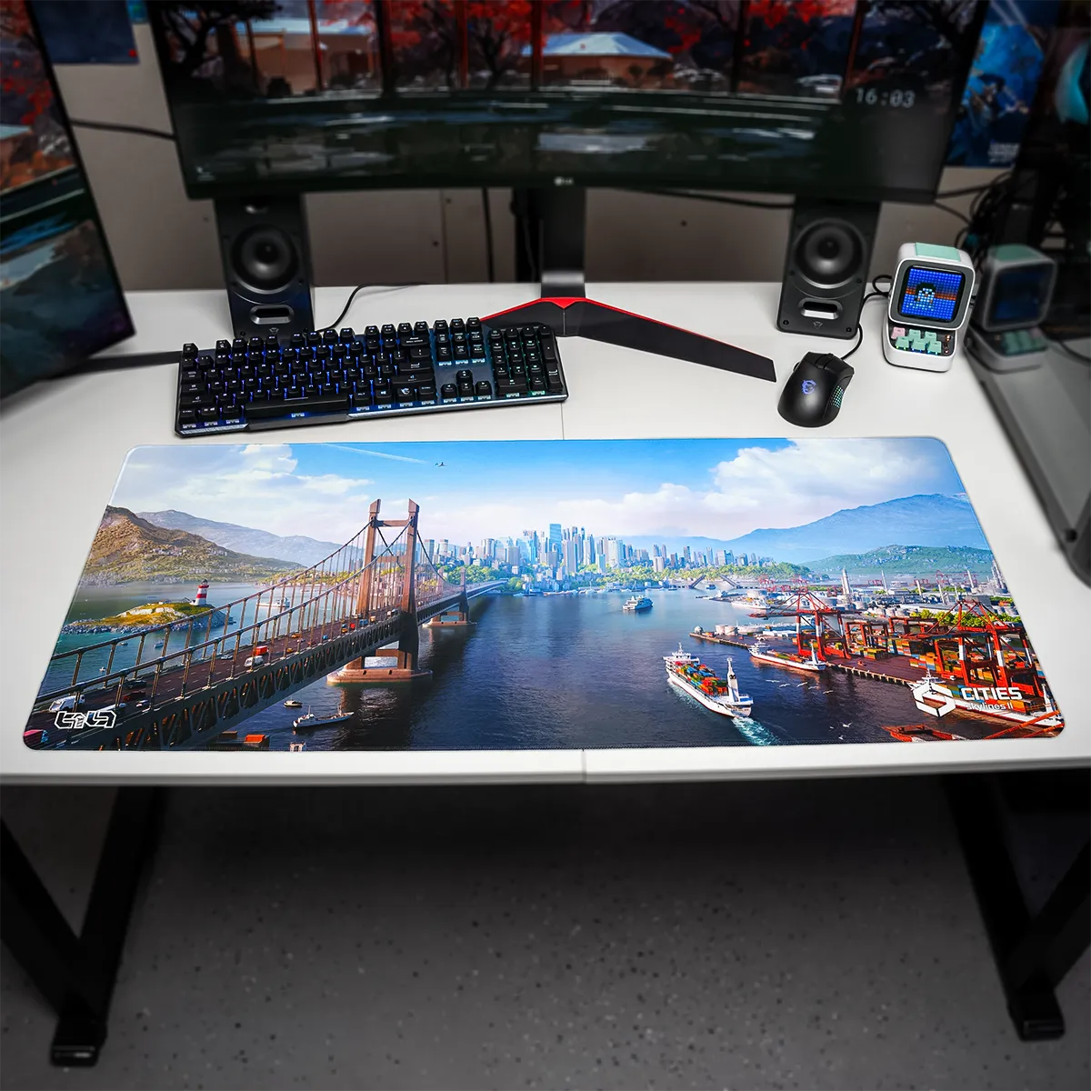 Mousepad Bridges & Ports - Image 10