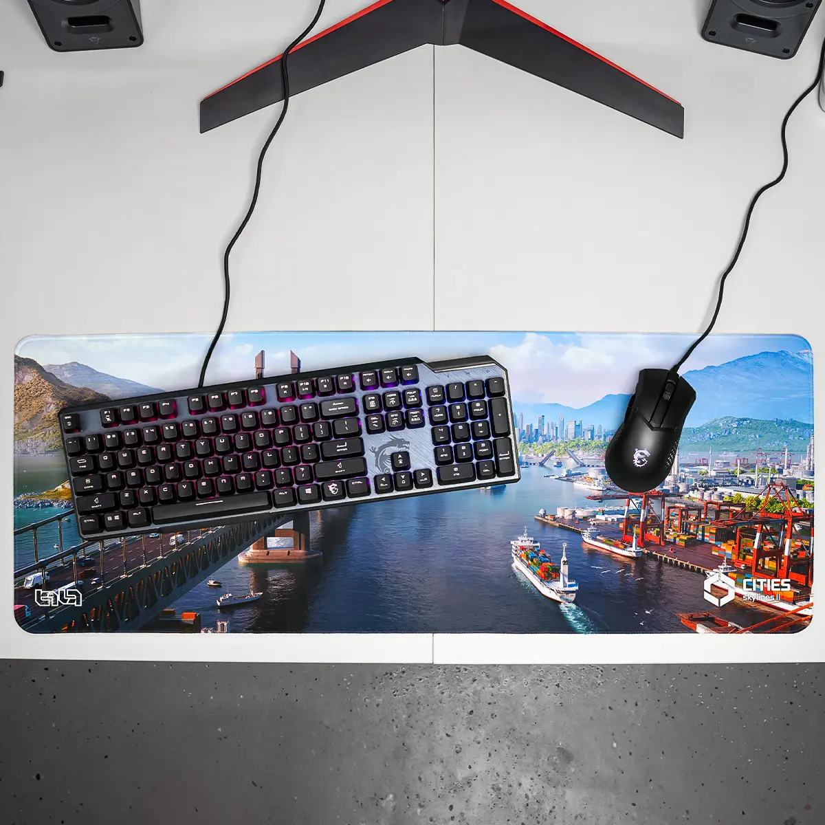 Mousepad Bridges & Ports - Image 16