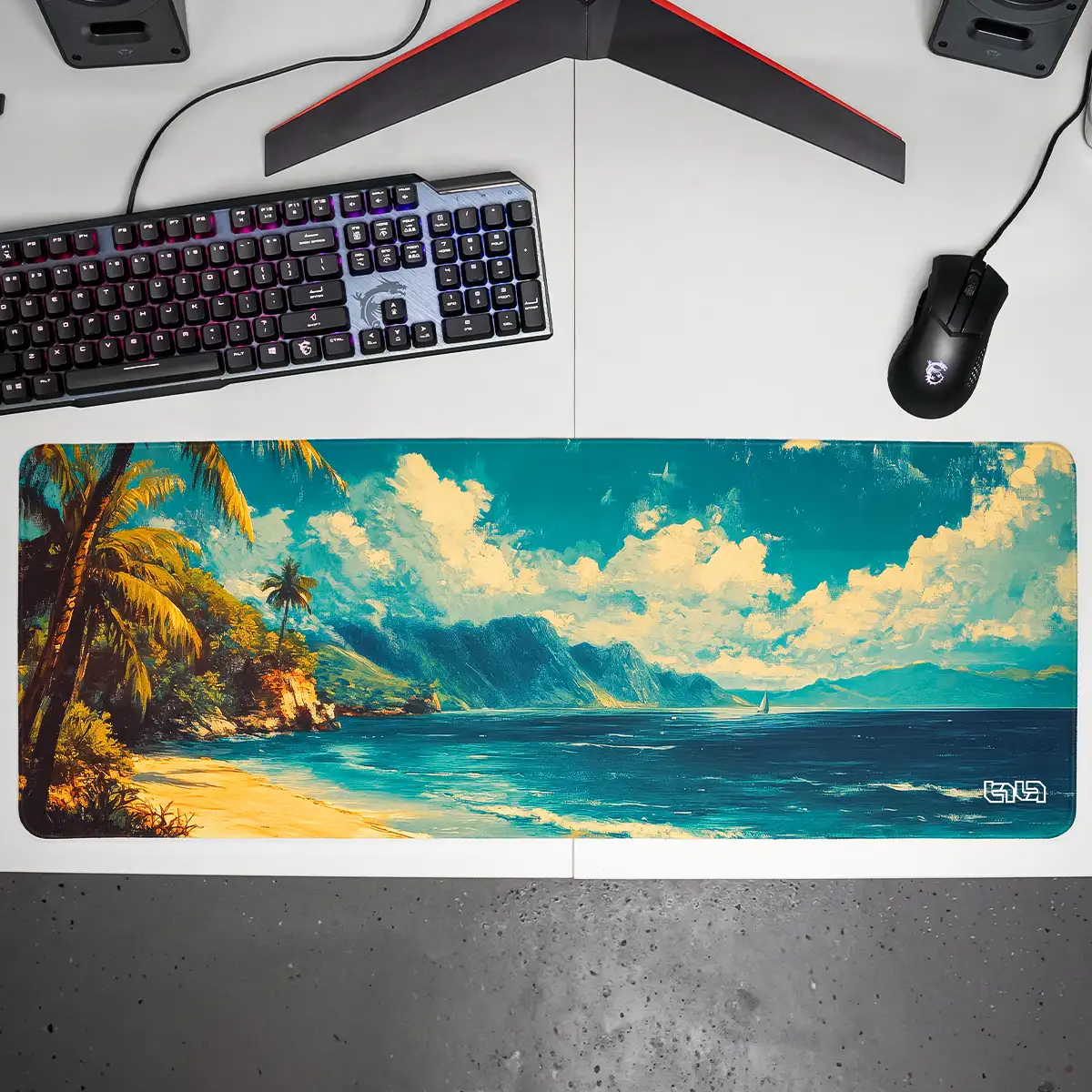 Mousepad Caribbean Painting - Image 12