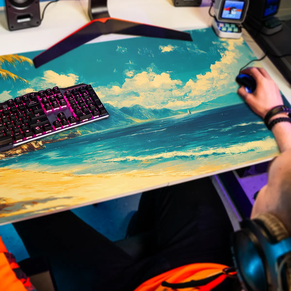 Mousepad Caribbean Painting - Image 2