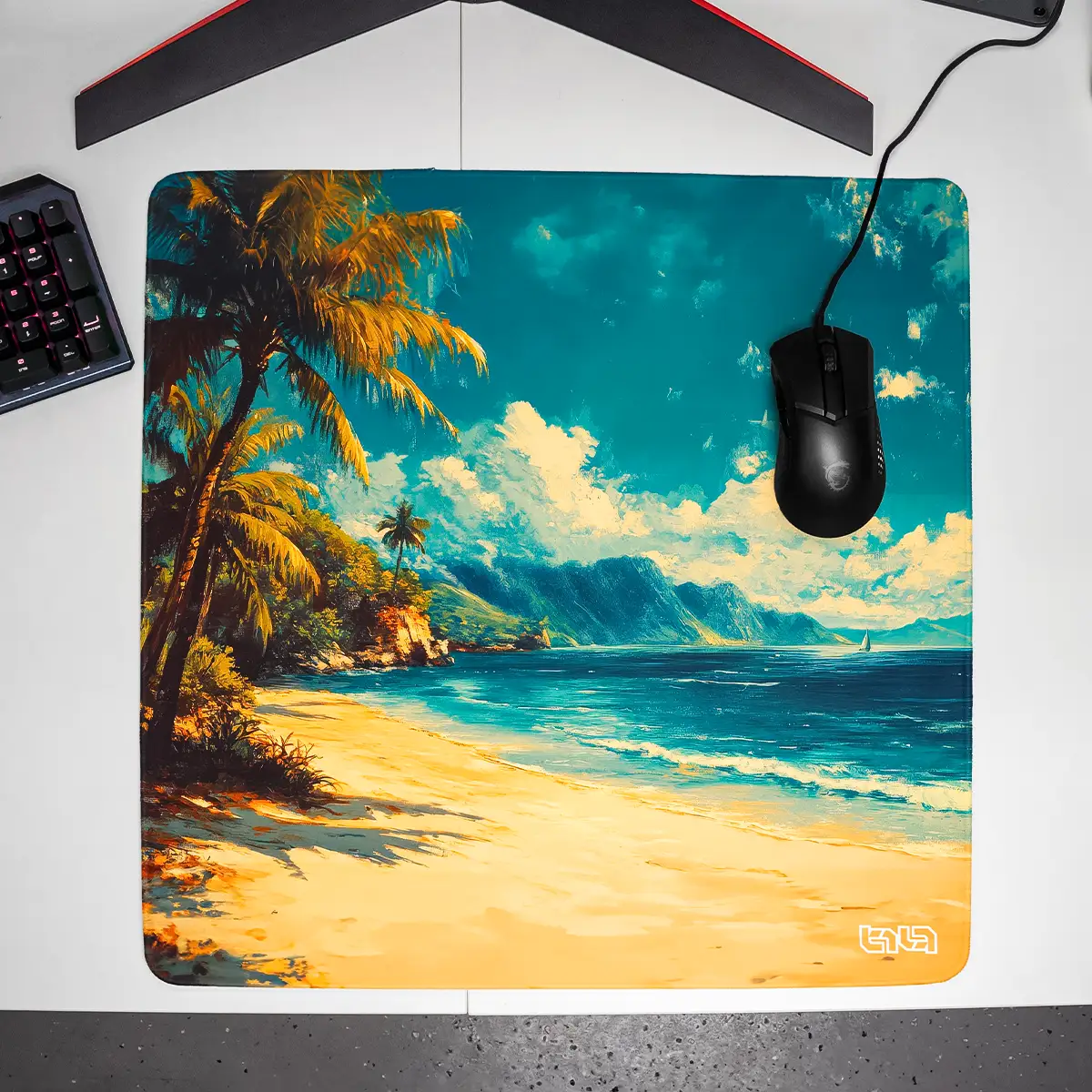 Mousepad Caribbean Painting - Image 20