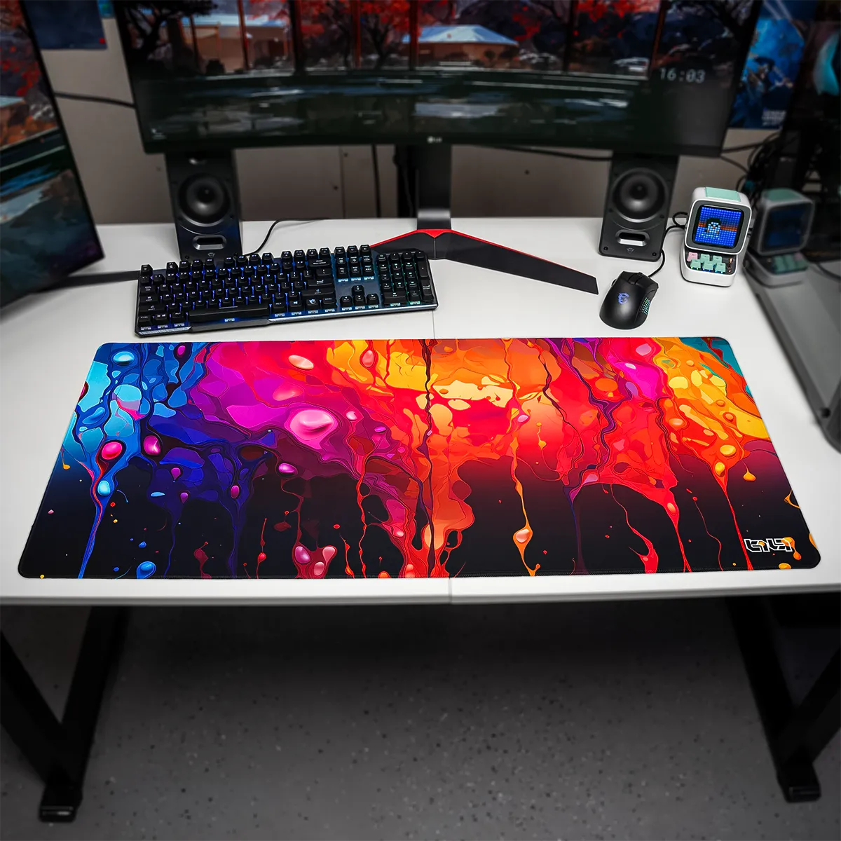 Mousepad Colorful Droplets - Image 10