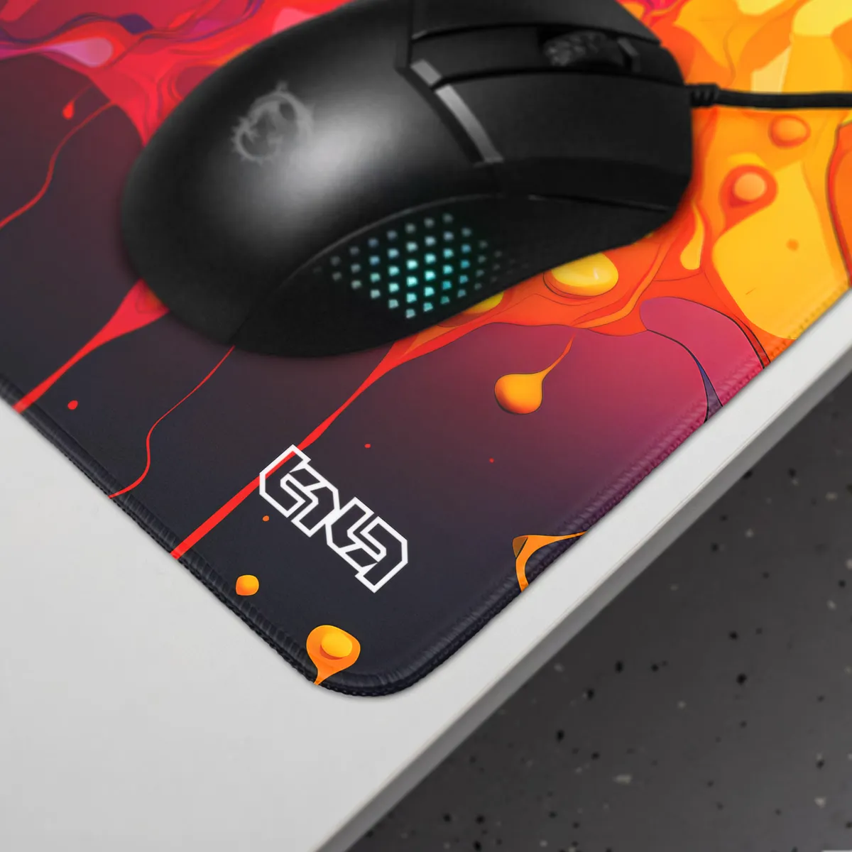 Mousepad Colorful Droplets - Image 13