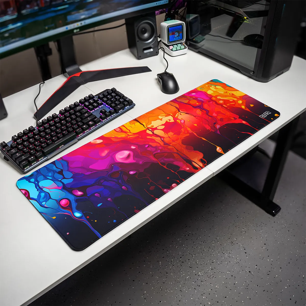Mousepad Colorful Droplets - Image 14