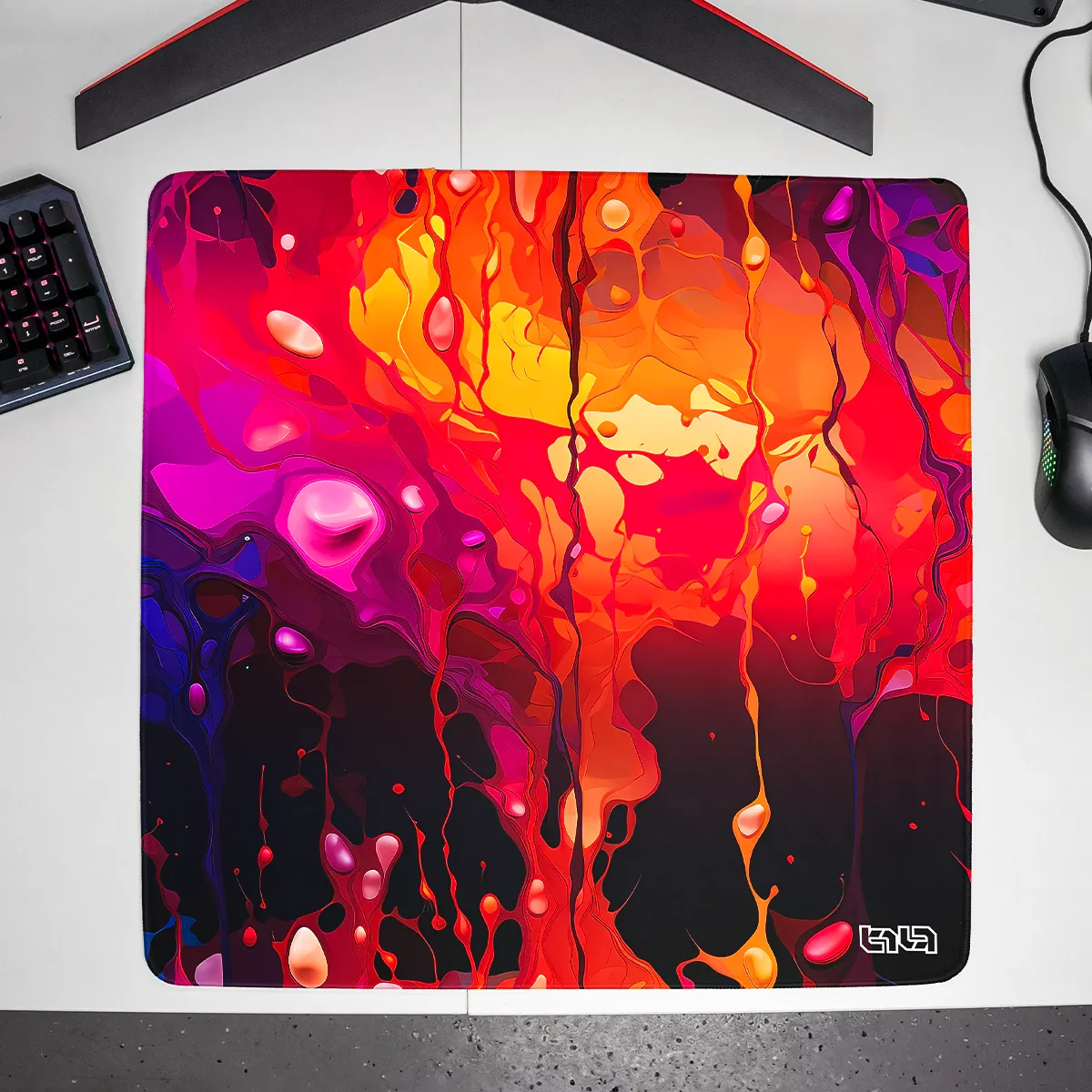 Mousepad Colorful Droplets - Image 17