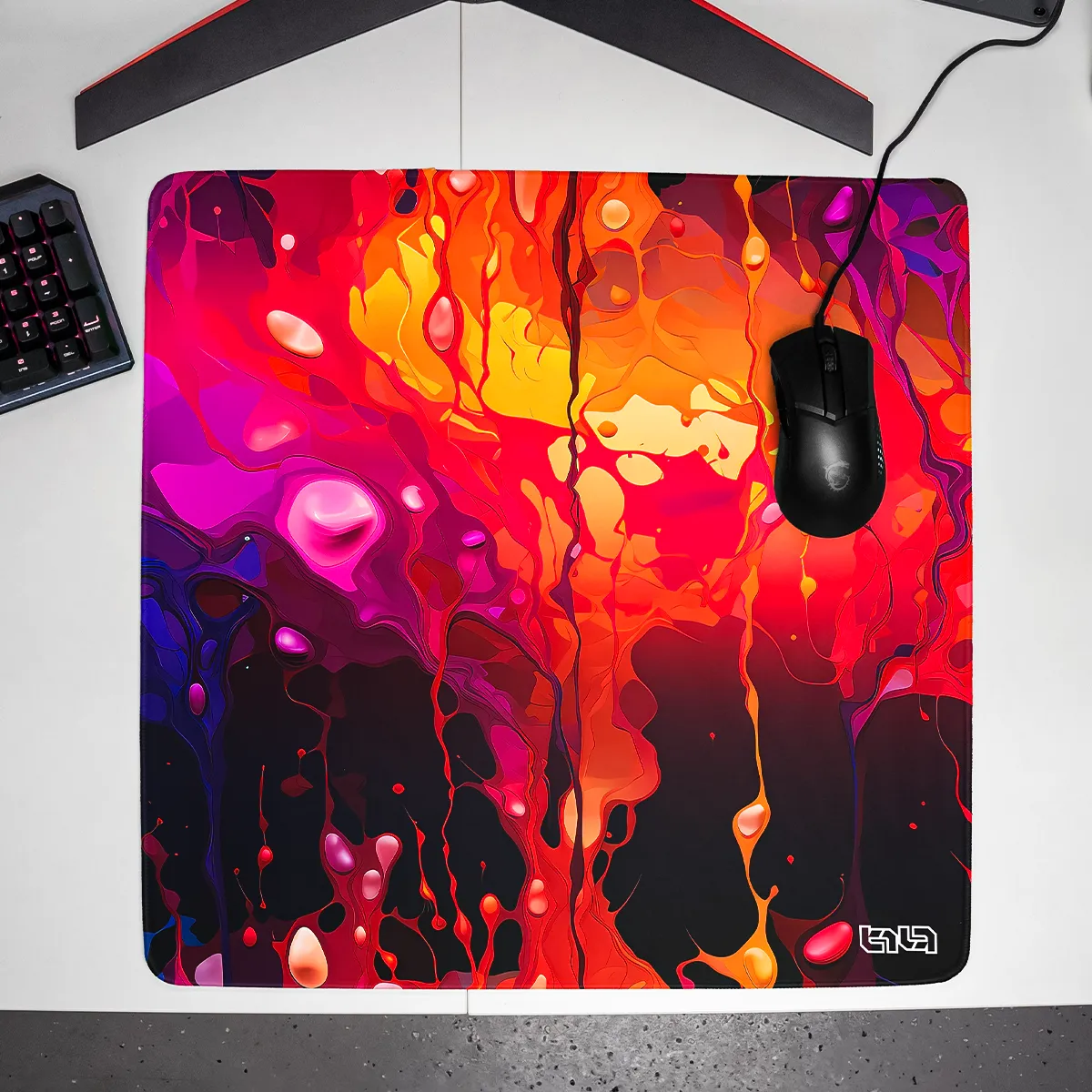Mousepad Colorful Droplets - Image 20