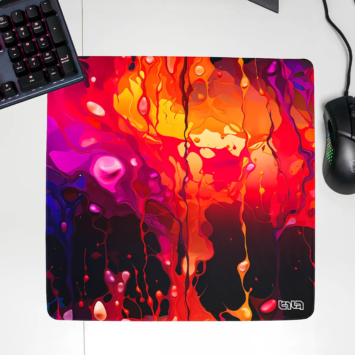 Mousepad Colorful Droplets - Image 21