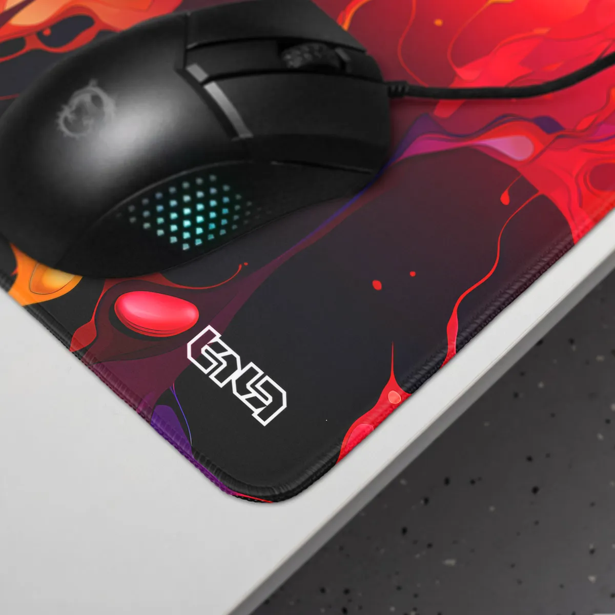 Mousepad Colorful Droplets - Image 22