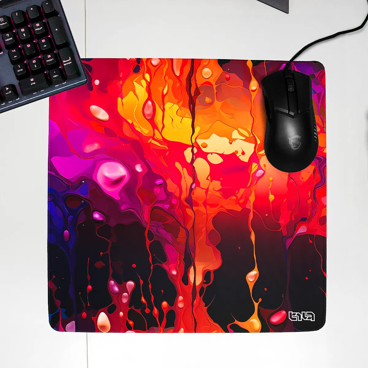 Mousepad Colorful Droplets - Image 24