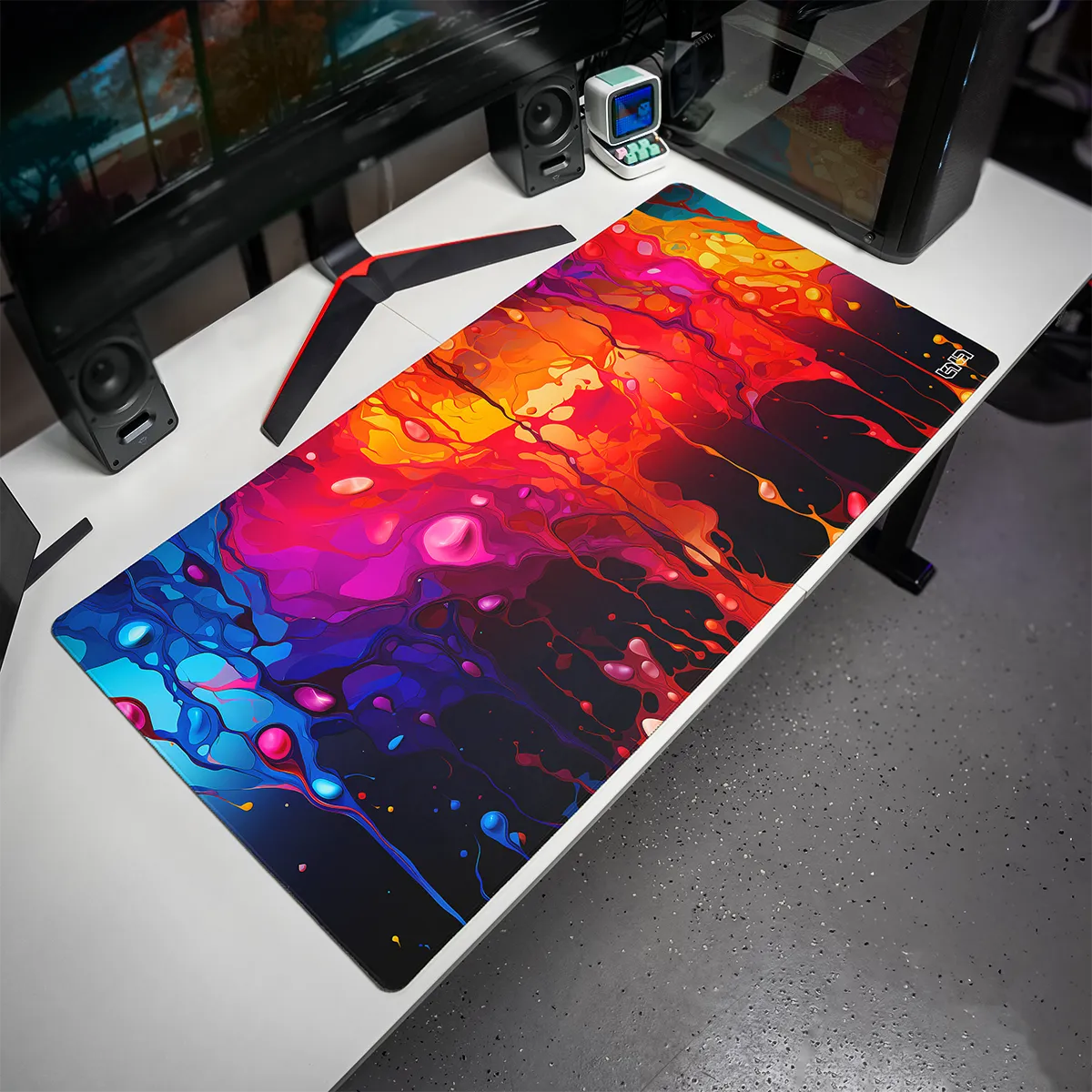Mousepad Colorful Droplets - Image 4