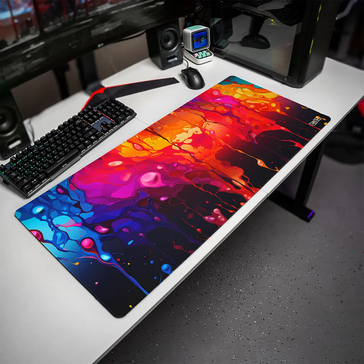 Mousepad Colorful Droplets - Image 9