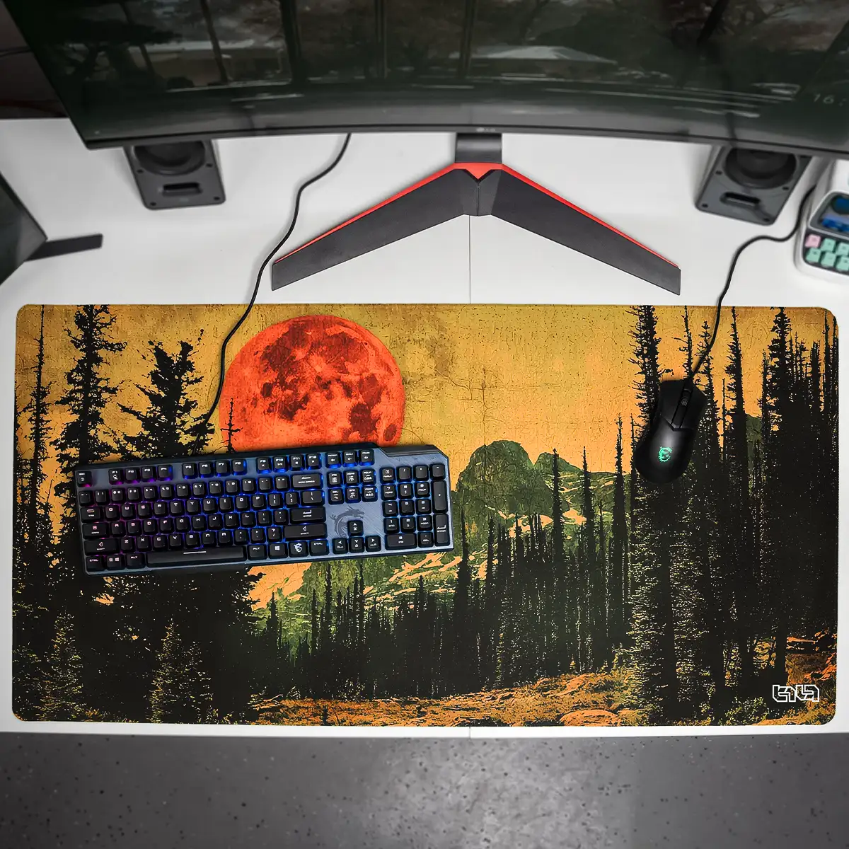 Mousepad Crimson Moon - Image 6