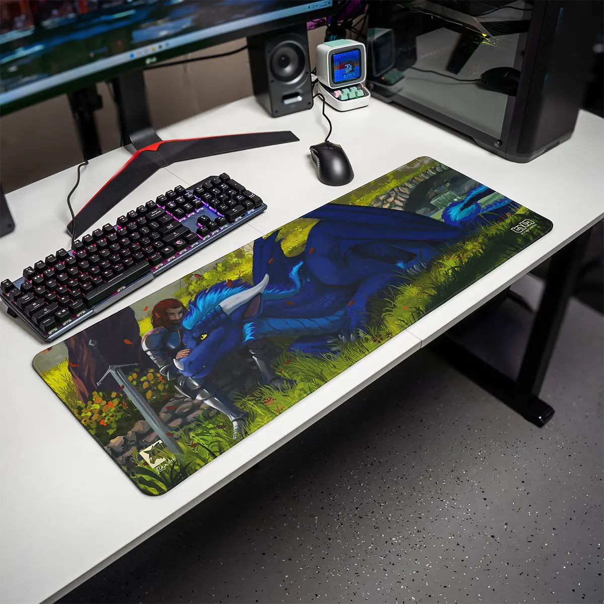 Mousepad Dragon and Knight - Image 14