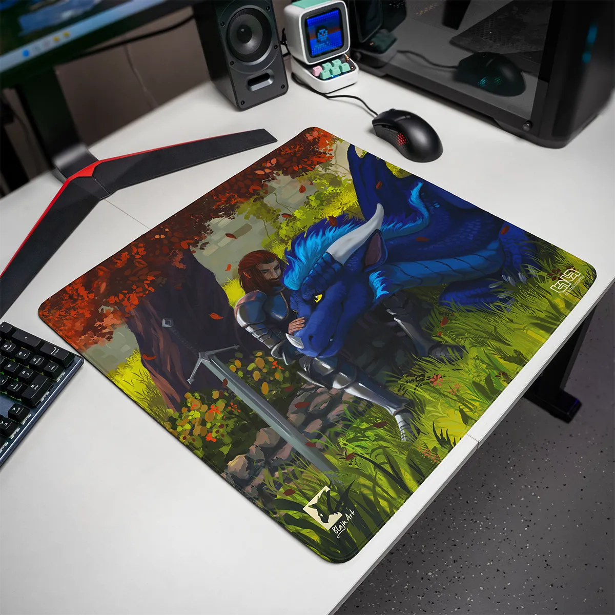 Mousepad Dragon and Knight - Image 19